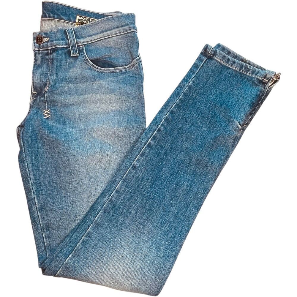 Ksubi Denim Super Skinny Zip Ankle Jeans